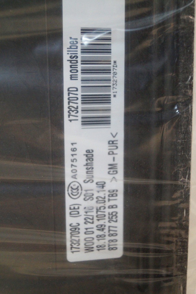 AUDI A5 8T COMPLETE SUN ROOF 8T8877041E TB9 Product image
