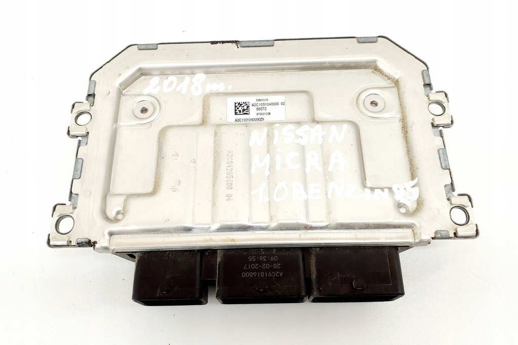 Ο υπολογιστής κινητήρα Nissan Micra V (K14) 237105ff0b 1.0L βενζίνη 52kW 2017 Product image