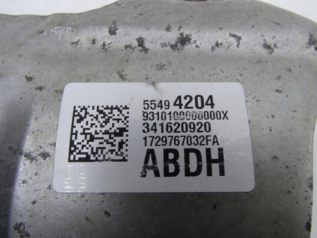 OPEL ASTRA K 15-19 1.6 CDTI DPF CATALYTIC HEAT SHIELD 55488552 Product image