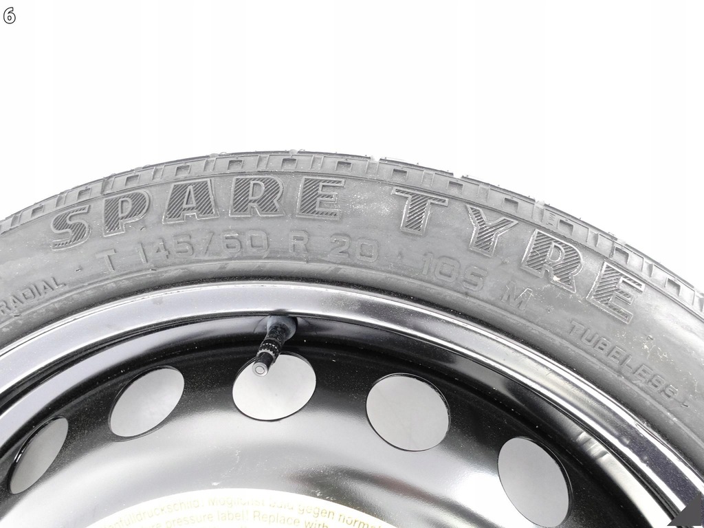 AUDI A6 S6 4G0 A7 S7 4G8 10-18 LIFT SPARE WHEEL T145/60R20 105M PIRELLI Product image