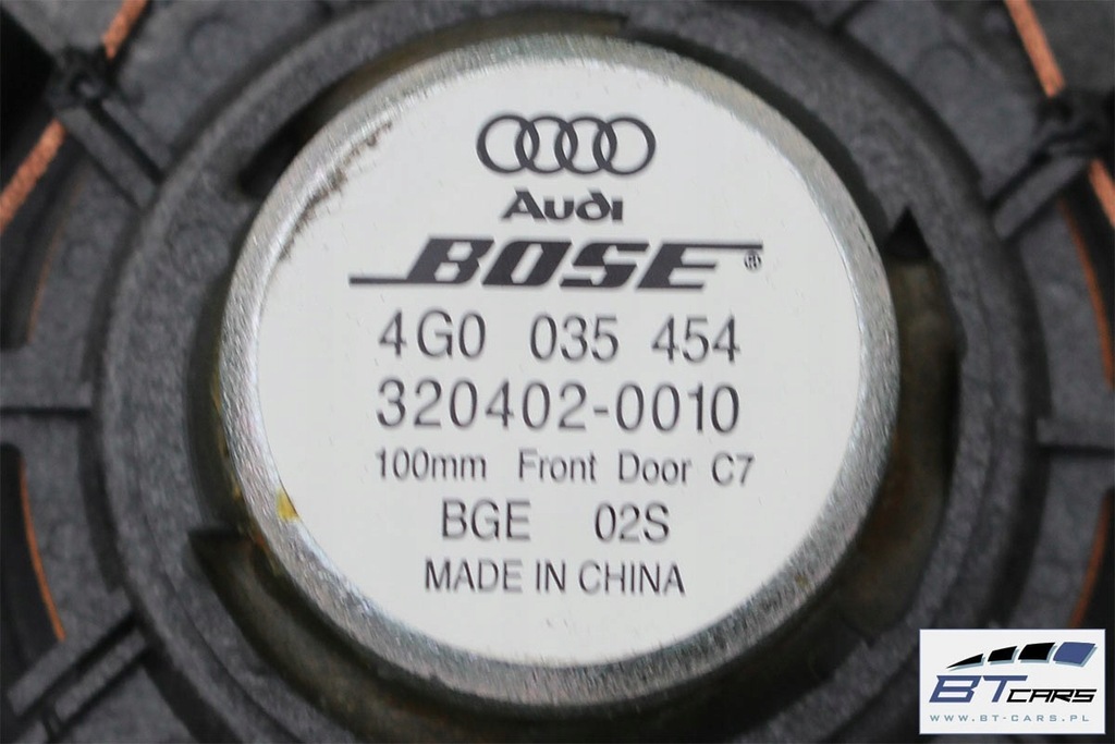 Audi A7 Ηχεία + Ενισχυτής Bose 4G 4G0035223A 4H0035399B 4G00353 Product image