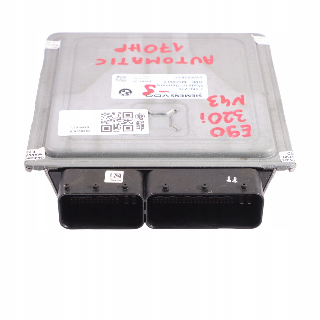 BMW E81 E87 LCI E90 120I 320I N43 170HP ECU DME 7580279 Υπολογιστής κινητήρα Product image