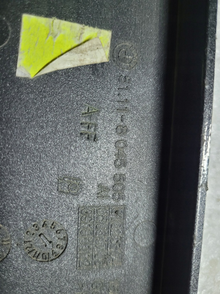 BMW ΠΙΝΑΚΑΣ ΑΔΕΙΑΣ 51118045505 Product image