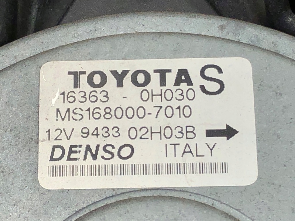 ΑΝΕΜΙΣΤΗΡΑ ΚΛΙΜΑΤΙΣΜΟΥ TOYOTA AVENSIS T25 16363-0H030 2.0 147KM Hatchback Product image