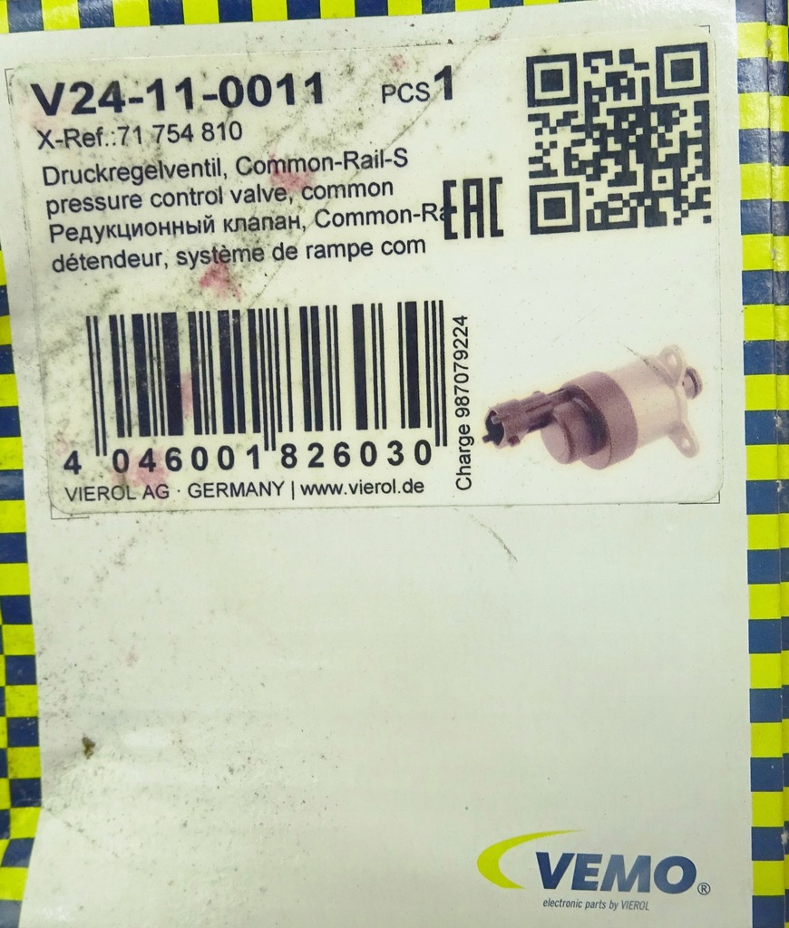 Ideco Daily 2.3 Fiat Ducato III 2.3 D 71754810 Βαλβίδα πίεσης καυσίμου Product image