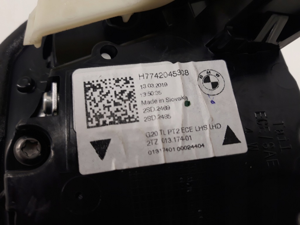 Πίσω αριστερό πίσω φωτιστικό LED BMW 3 G20 sedan Product image