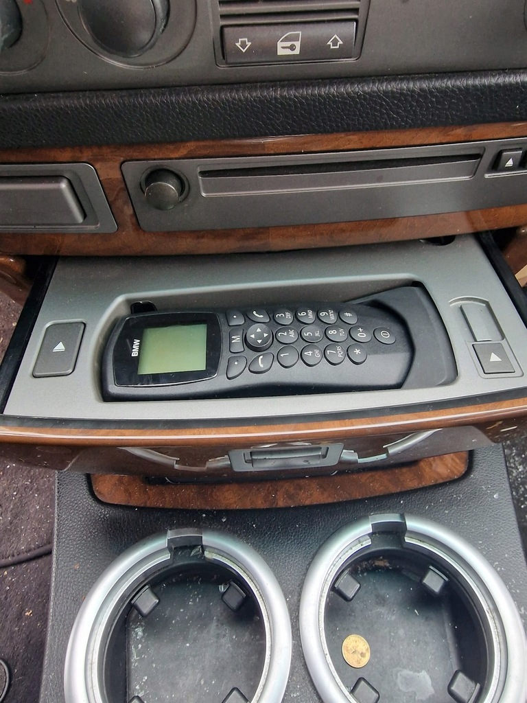 Πλαίσιο πλαισίου +τηλέφωνο ξύλο BMW 7 E65 01-05 Product image