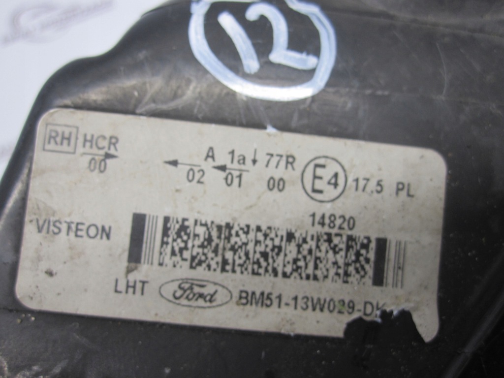 Ford Focus MK3 III 12R LAMP FROND BM51-13W029-DK Αγγλικά Product image