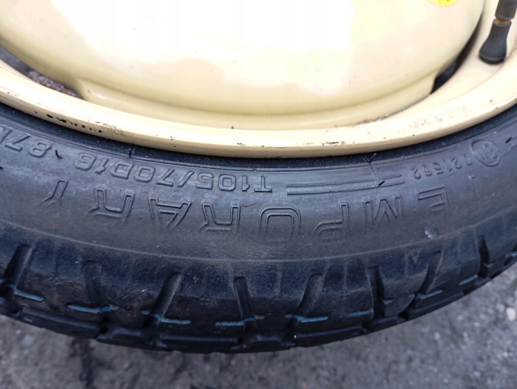ΑΝΤΑΛΛΑΚΤΙΚΟΣ ΤΡΟΧΟΣ DAIHATSU MATERIA 105/70R16 Product image