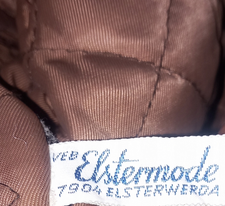 Δερμάτινο μπουφάν ρούχων μοτοσικλέτας Elstermode + παντελόνι με τιράντες + ζώνη Product image