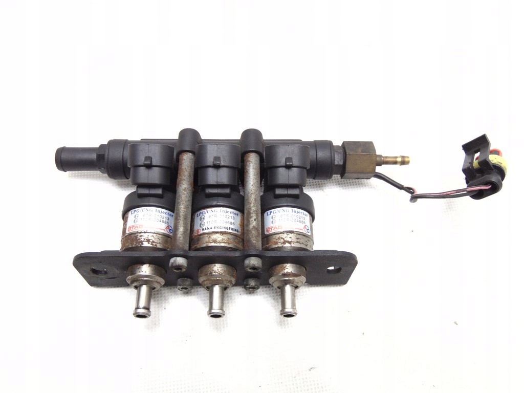 INJECTORS INJECTOR RAIL LPG CNG HANA H2001 1,3ohm ΣΕΤ V6 Product image