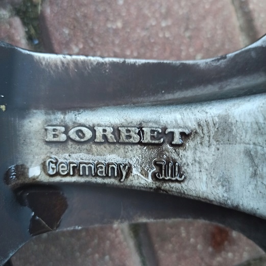 Ζάντες αλουμινίου Ελαστικά Borbet VW 16" 7J ET38 5x112 Original Product image