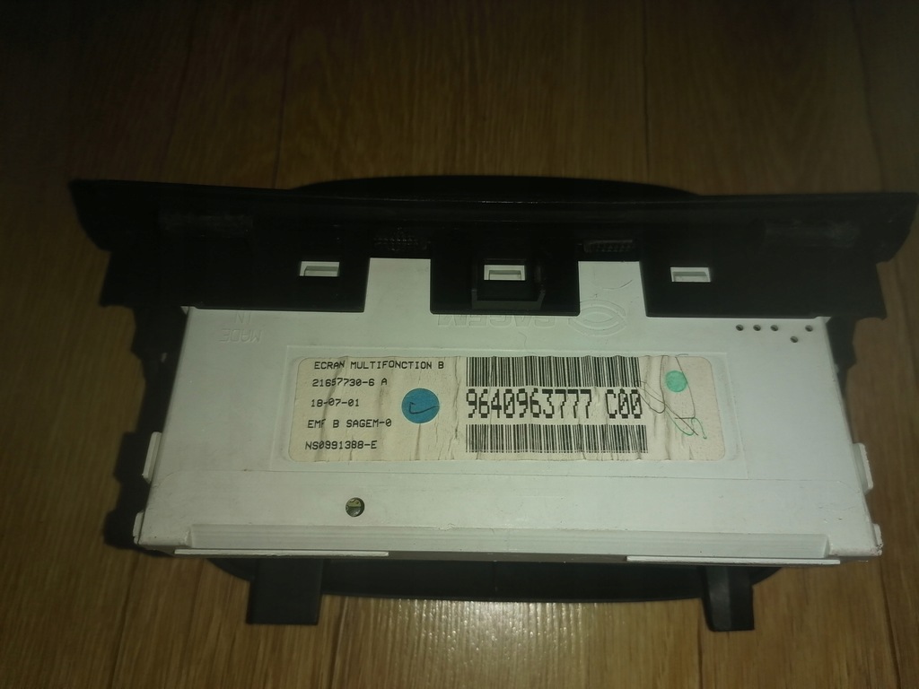 Watch Display Peugeot 307 9640963777 Product image