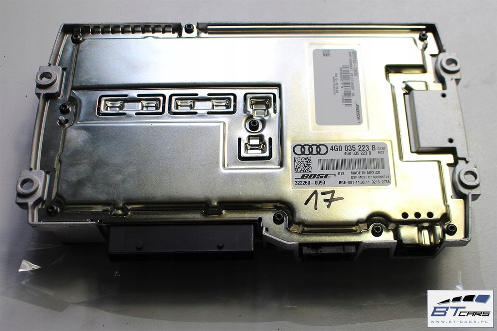 Audi A8 ηχεία + ενισχυτής Bose 4H 4G0035223B 4H0035481A 4H0035297 4H00 Product image
