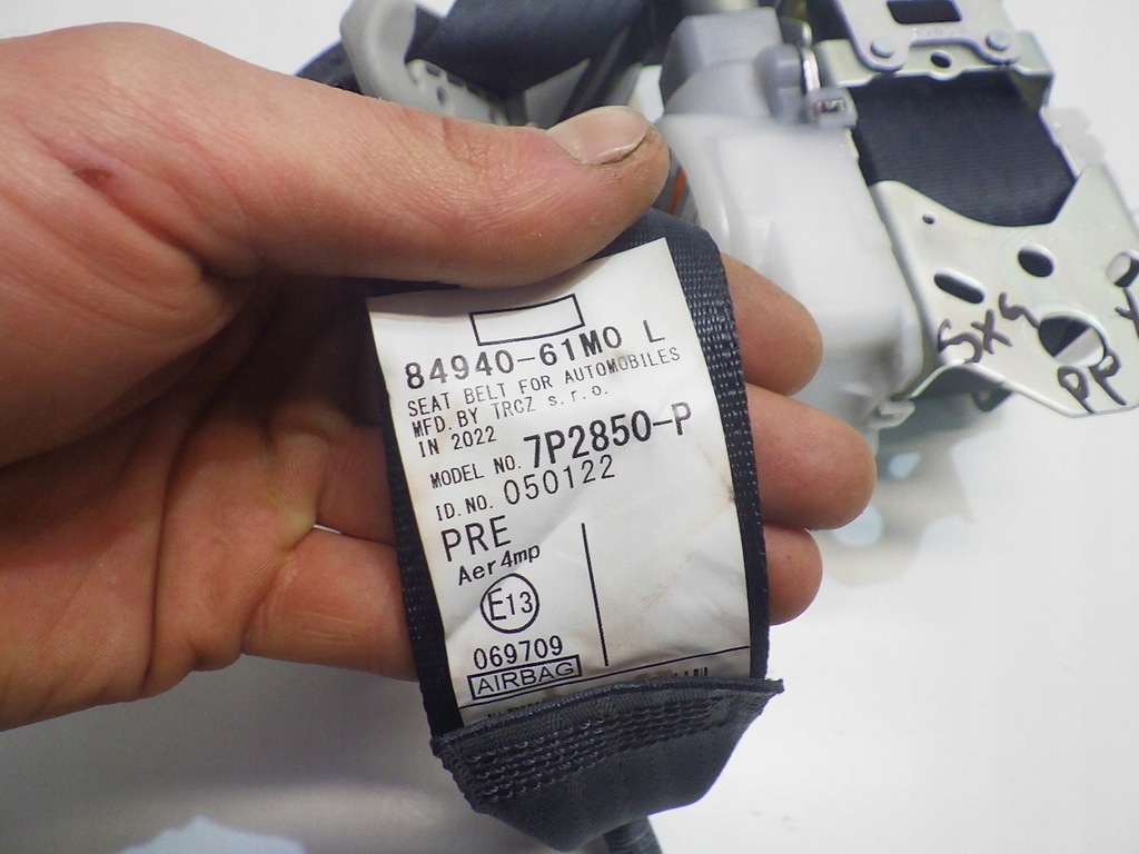 ΖΩΝΗ ΑΣΦΑΛΕΙΑΣ SX4 S CROSS 2022 ΜΠΡΟΣΤΑ ΑΡΙΣΤΕΡΑ Product image