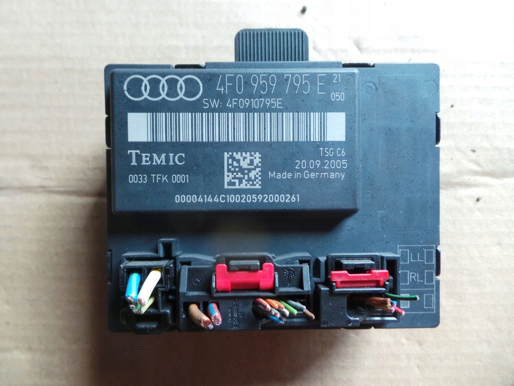 Μονάδα αριστερής πίσω πόρτας Audi A6 C6 4F0959795E Product image