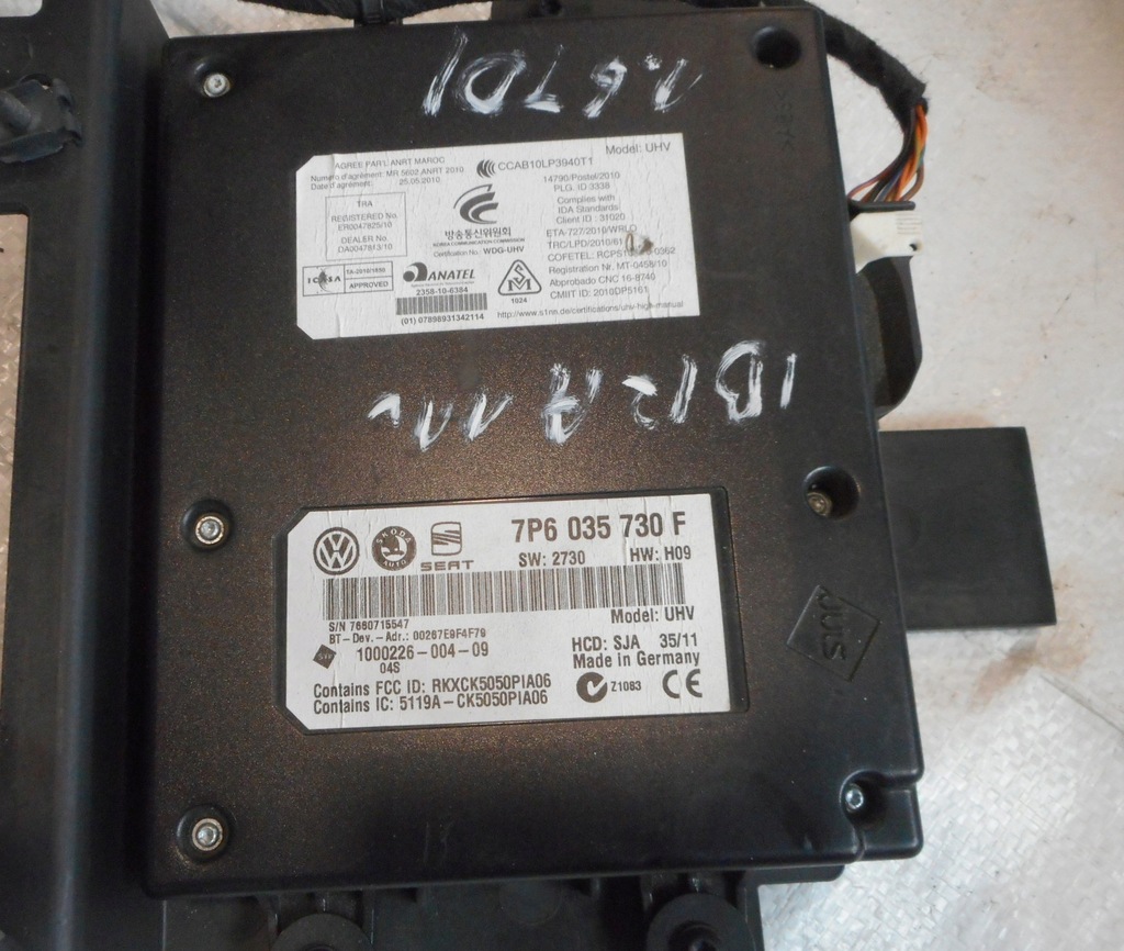 SEAT IBIZA IV 08-12 RADIO CD MP3 6J1035153G MODULE Product image