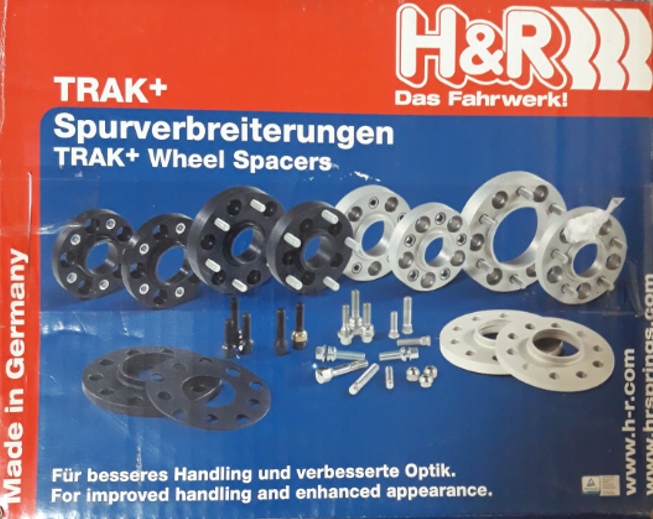PORSCHE CARRERA 911 WHEEL SPACERS 2X28MM 5X130 71.6 5695716 H&R Product image