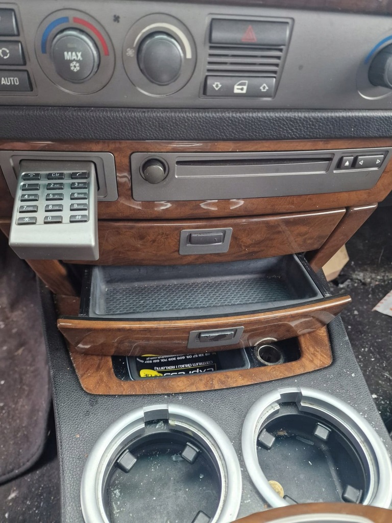 Πλαίσιο πλαισίου +τηλέφωνο ξύλο BMW 7 E65 01-05 Product image