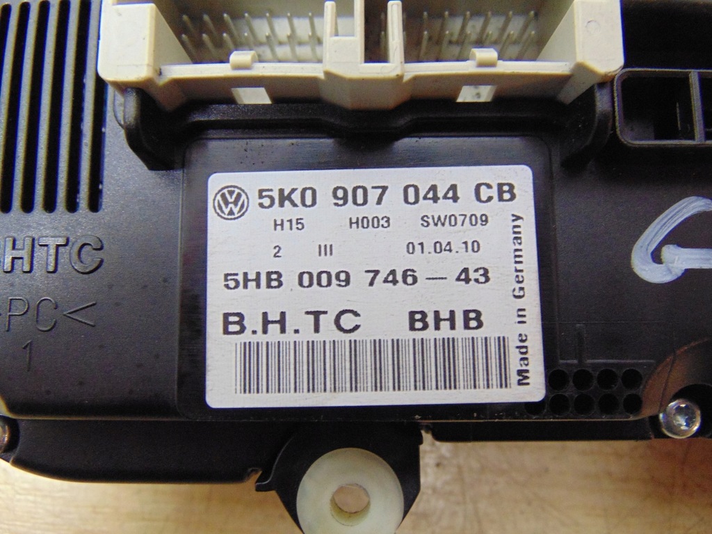ΠΙΝΑΚΑΣ ΕΛΕΓΧΟΥ VW GOLF VI 5K0907044CB Product image
