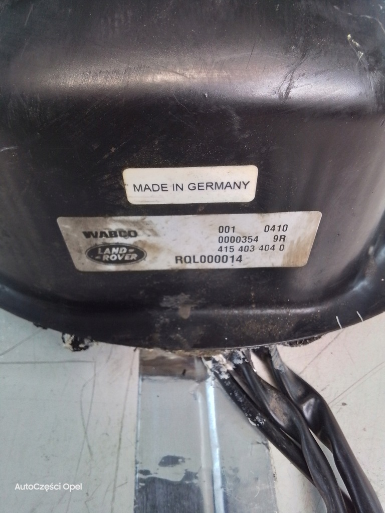 N885 ΑΝΑΡΤΗΣΗ ΣΥΜΠΙΕΣΤΗΣ RANGE ROVER VOGUE L322 4154034040 4154031080 Product image