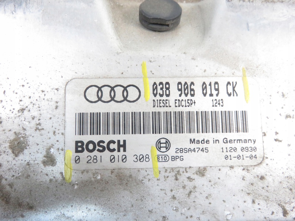 Audi A3 (8L1) 1.9 TDI 038906019CK Controller Product image
