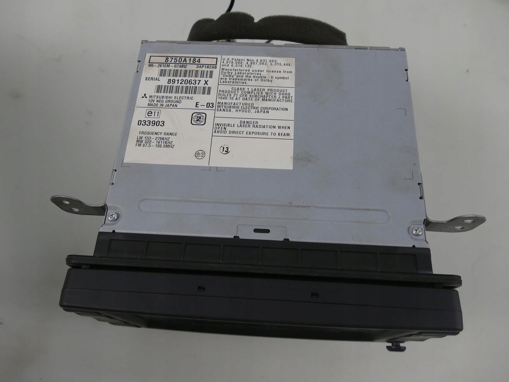 MITSUBISHI OUTLANDER II RADIO PLAYER ΠΛΟΗΓΗΣΗ ΟΘΟΝΗ NAVI Product image