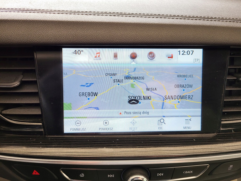 OPEL INSIGNIA B 17r DISPLAY SCREEN NAVIGATION 39099171 Product image
