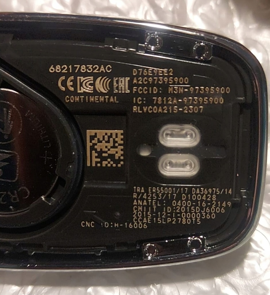 CHRYSLER Pacifica OEM, αντιγράφοντας το αρχικό κλειδί KATOWICE Product image