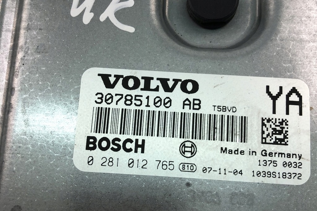 ECU Volvo V70 III (BW) 30785100 AB 2009 Μονάδα ελέγχου κινητήρα 2009 Product image