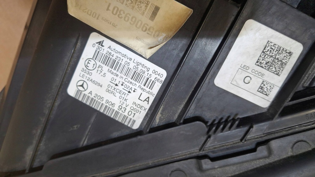 ΕΜΠΡΟΣ ΦΩΤΙΣΤΙΚΟ ΑΡΙΣΤΕΡΟ MERCEDES C-CLASS W205 A205 ILS A2059069301 Product image