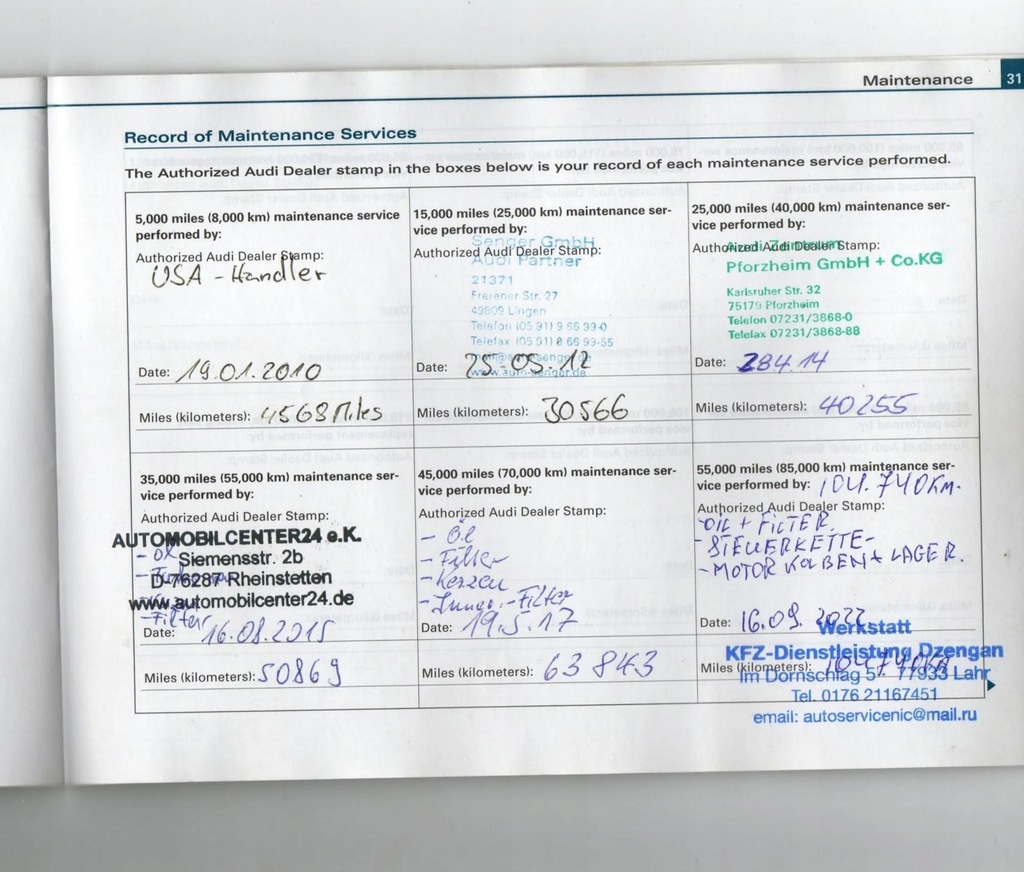 AUDI A4 B8 ΡΑΦΙ ΚΟΡΜΟΥ ΠΙΣΩ EUROPE 8K5863411AC SEDAN Product image