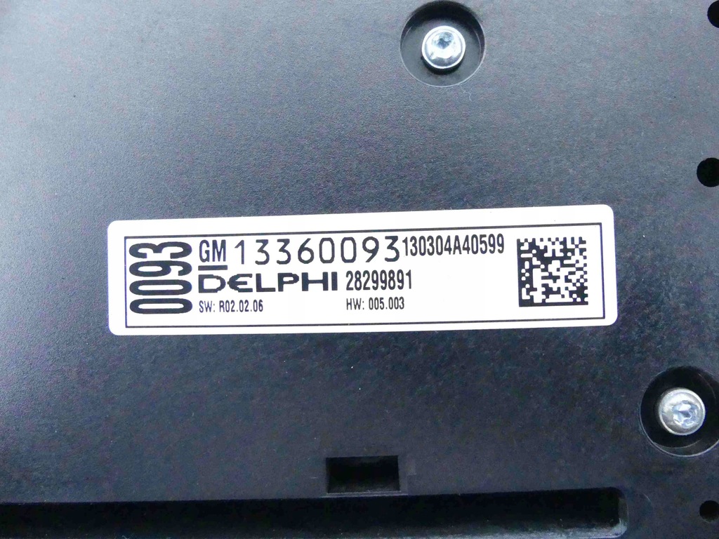 ΡΑΔΙΟΦΩΝΙΚΟ ΠΑΝΕΛ NAVI OPEL ASTRA IV J Product image