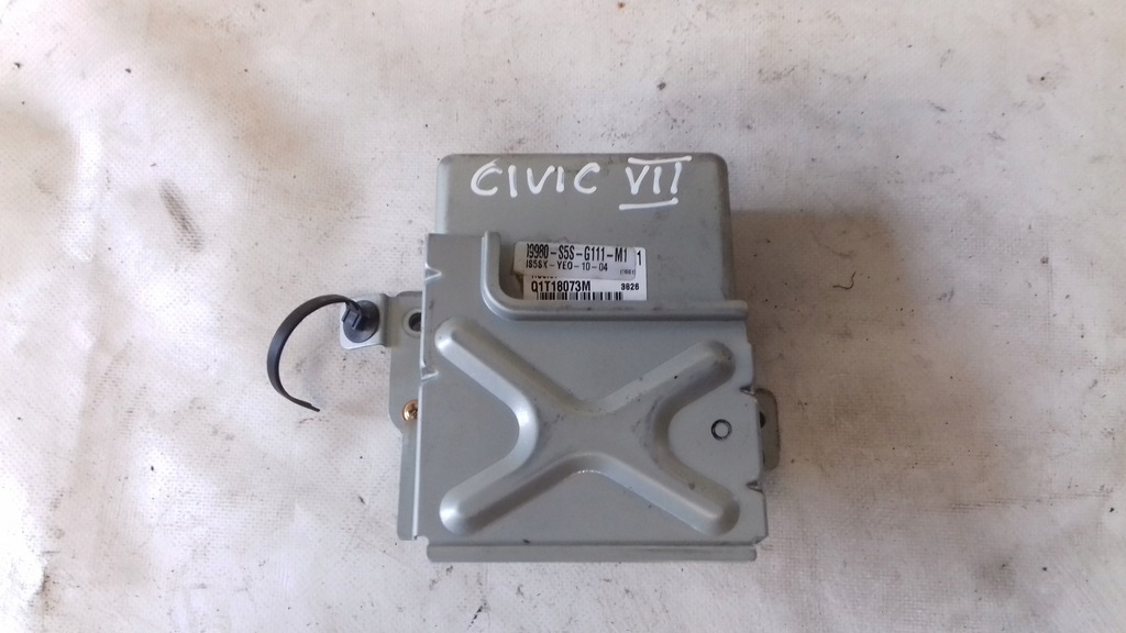 ΜΟΝΑΔΑ ΕΛΕΓΧΟΥ ΥΠΟΔΟΧΕΙΟΥ ΤΙΜΟΝΙΟΥ 19980S5SG111 HONDA CIVIC VII HB LIFT 04-06 Product image