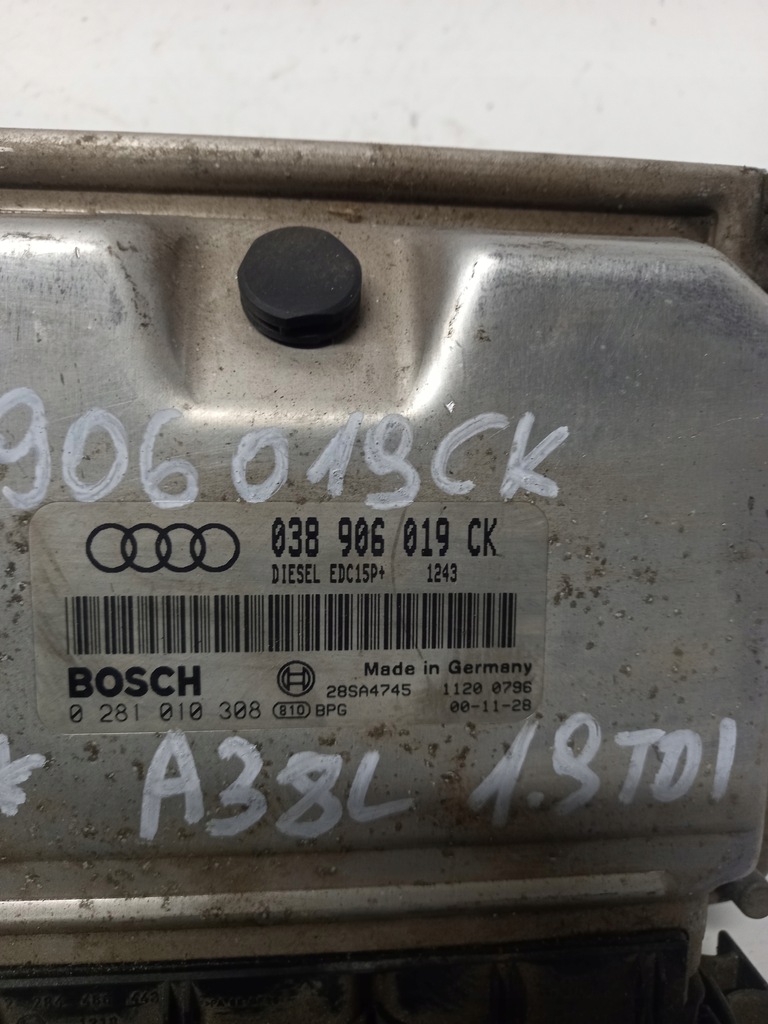 ΕΛΕΓΧΟΣ ΚΙΝΗΤΗΡΑ AUDI A3 8L 1.9 TDI 038906019CK Product image