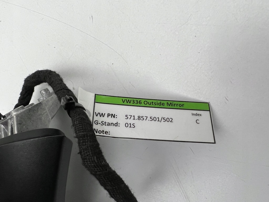 VW TIGUAN III 571 ΕΞΩΤΕΡΙΚΟΣ ΚΑΘΡΕΠΤΗΣ ΔΕΞΙ LED 14+4 PIN CAMERA EUROPE Product image