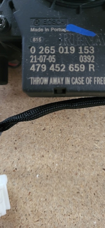 Renault OE 479452659R αισθητήρας γωνίας τιμονιού Product image
