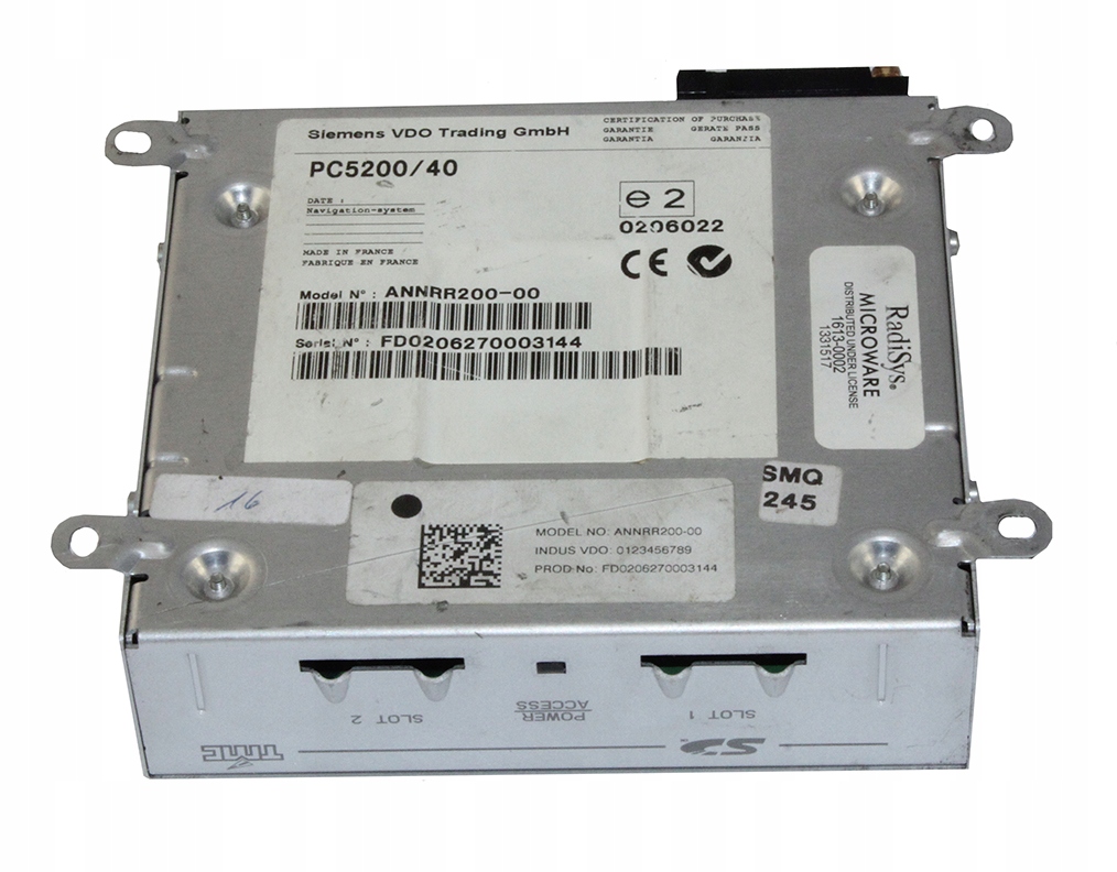 ΜΟΝΆΔΑ GPS ΟΔΗΓΟΎ SIEMENS VDO PC5200/40 Product image