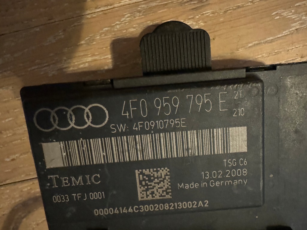 ΜΟΝΑΔΑ ΕΛΕΓΧΟΥ ΠΟΡΤΑΣ ΠΙΣΩ ΑΡΙΣΤΕΡΑ AUDI A6 C6 LIFT Product image