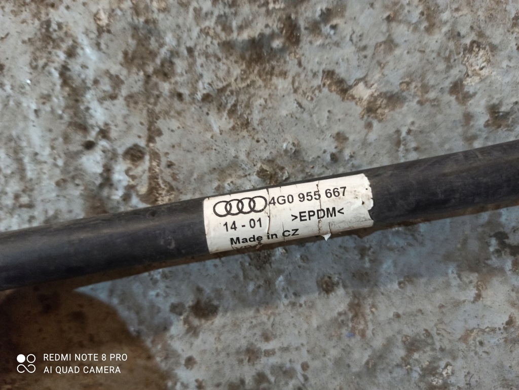 Καλώδιο σωλήνα πλύσης Audi A6 C7 2011- 4G0955667 Product image