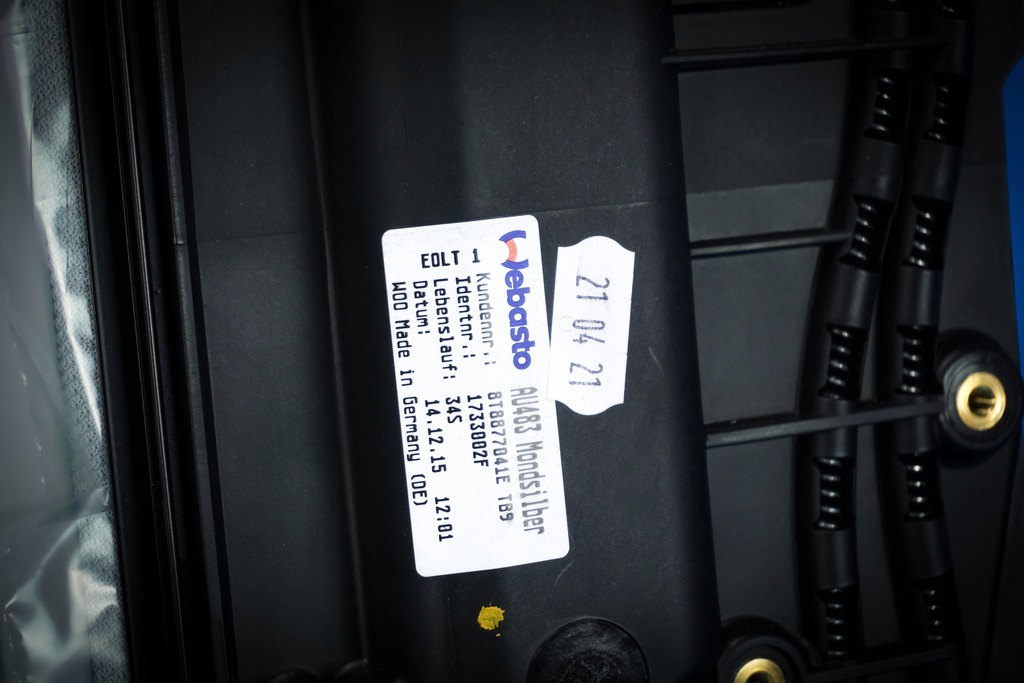 Ηλιοροφή οροφή Audi A5 S5 Spb 8T8 8T8877041E TB9 Product image