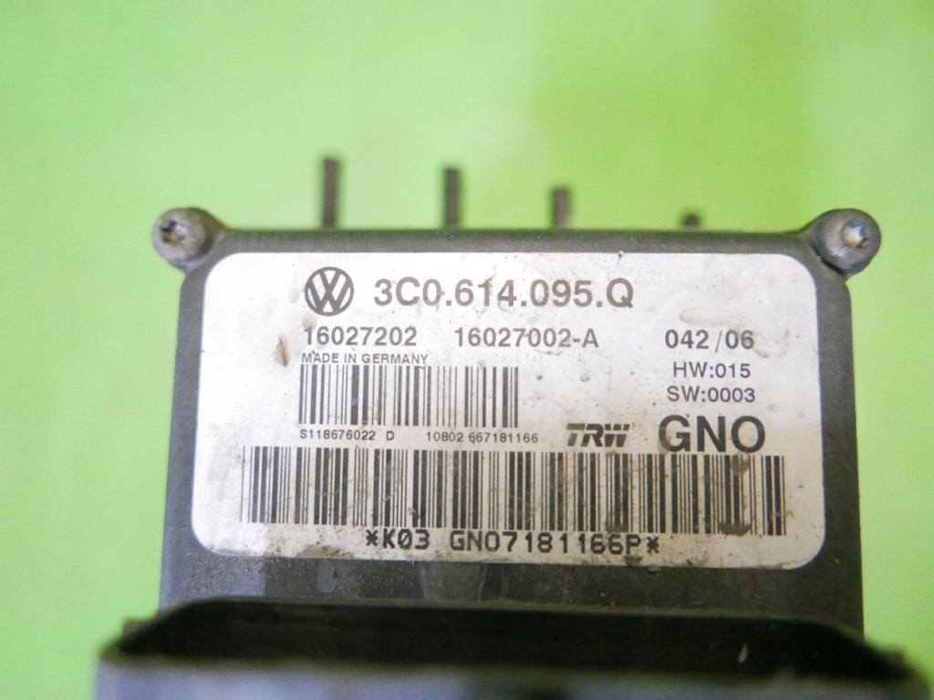 Αντλία ABS 3C0614095Q TRW VW PASSAT B6 2.0 TDI 16V 05-09 Product image