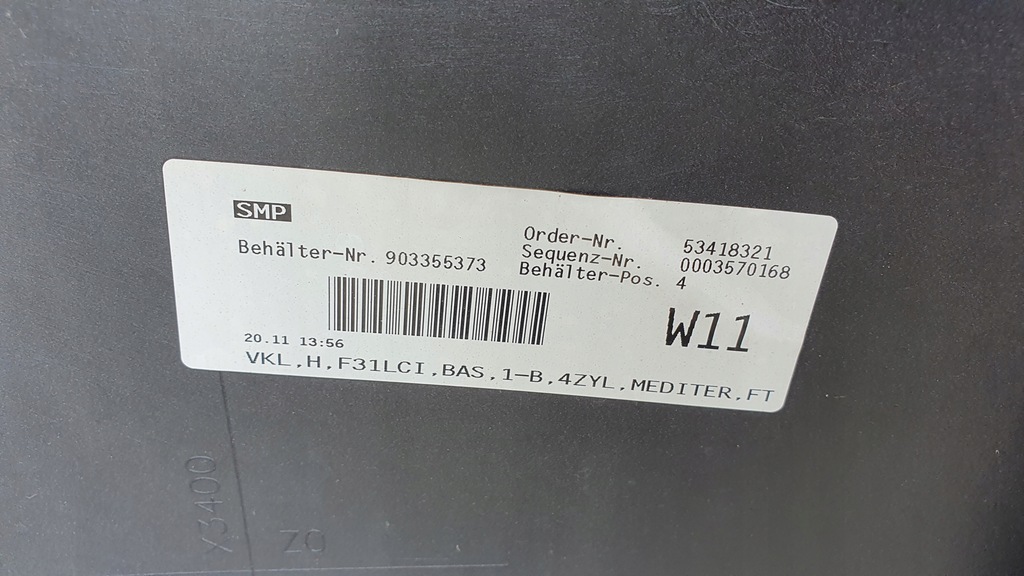 ΠΙΣΩ ΠΡΟΦΥΛΑΚΤΗΡΑ BMW 3 F31 LCI ESTATE LIFT 15- PDC ORG Product image