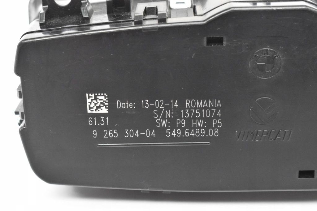 BMW F20 F21 F30 F36 ΠΙΝΑΚΑΣ ΔΙΑΚΟΠΤΗΣ ΦΩΤΩΝ 9265304 Product image