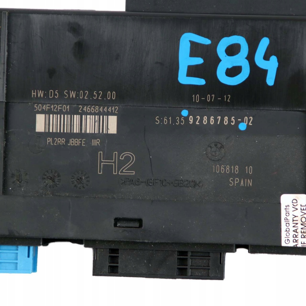 BMW X1 E84 Μονάδα άνεσης ECU 9286785 Product image