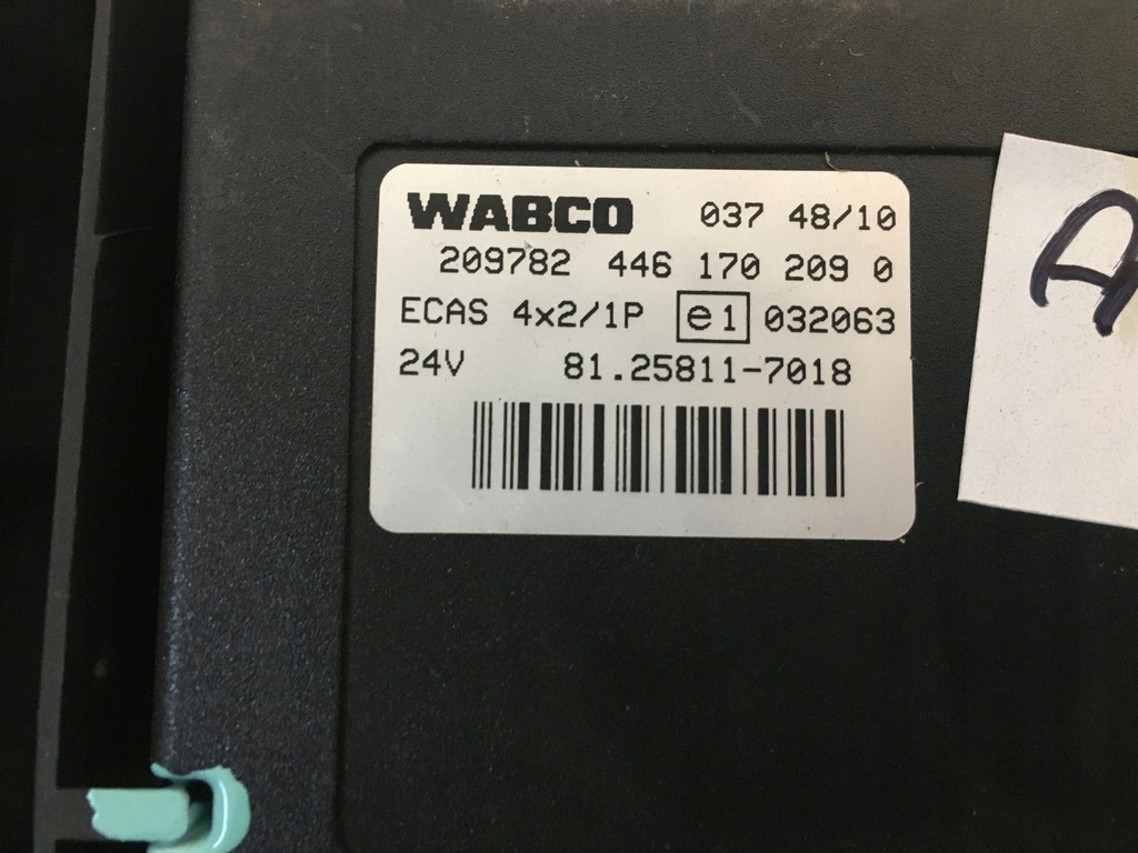 ECAS CONTROLLER MAN TGX TGA TGS 81.25811-7018 EURO5 Product image