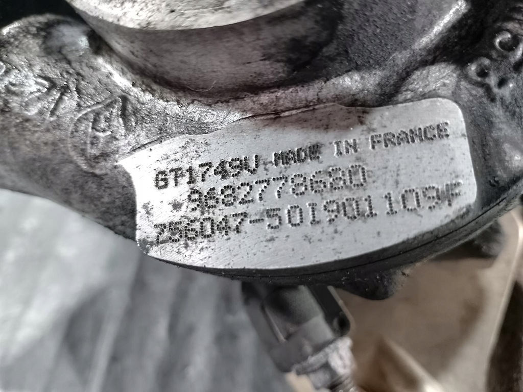 TURBINE PEUGEOT 508 9682778680 GT1749V 2.0 HDI Product image