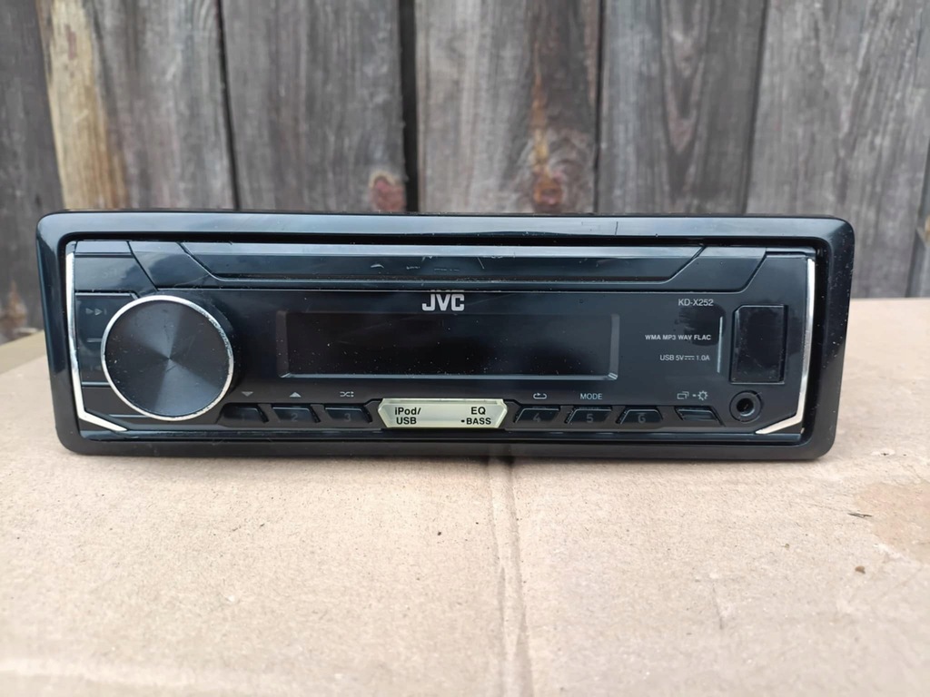 JVC KD-X252 AUX USB Car Radio Product image