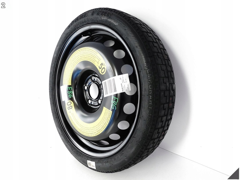 AUDI A6 S6 4G0 A7 S7 4G8 10-18 LIFT SPARE WHEEL T145/60R20 105M PIRELLI Product image