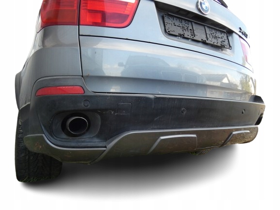 BMW X5 E70 ZDERZAK AERO MASKA BŁOTNIKI PRZÓD KOMPLETNY SPACEGRAU A52/7 Product image
